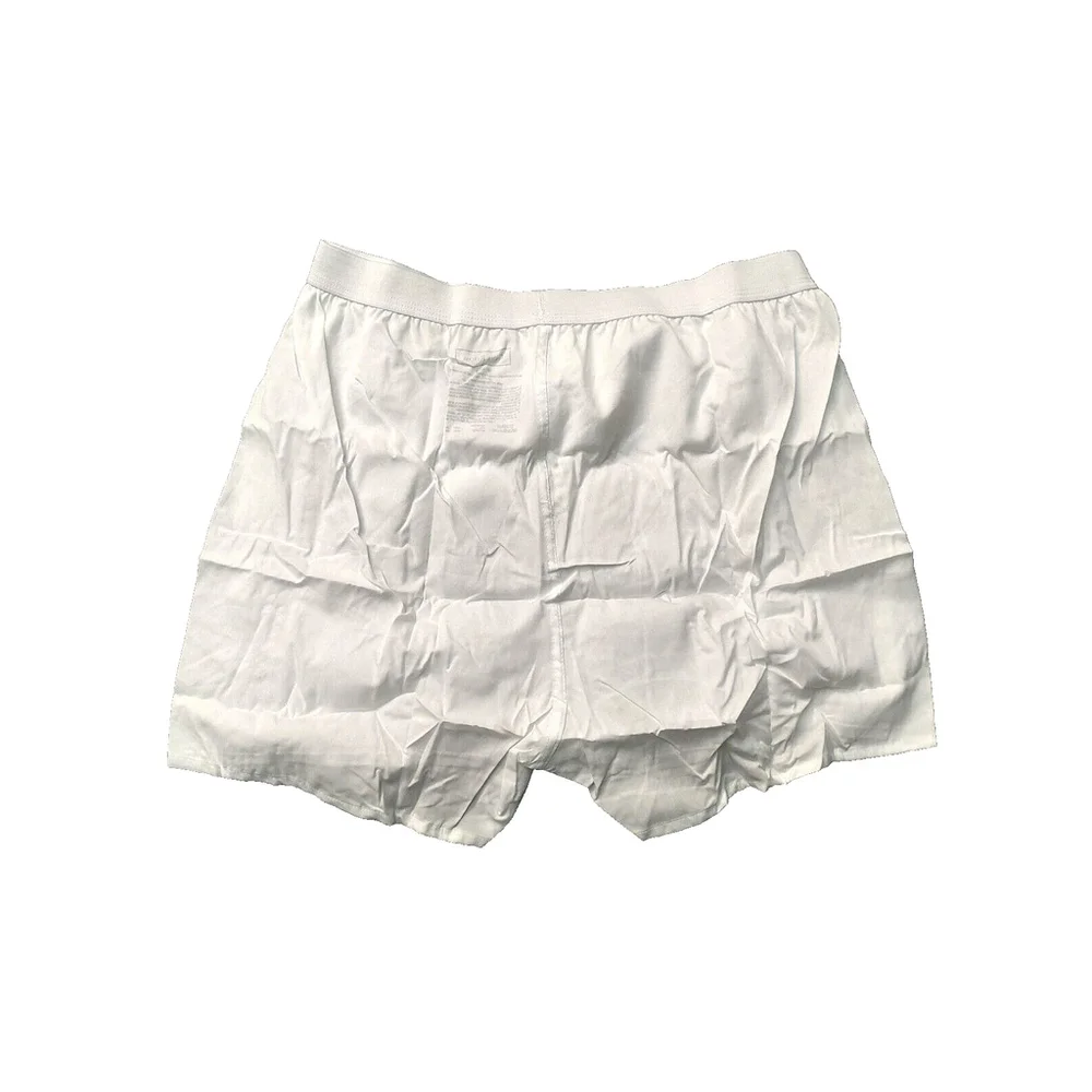 Two 4-Packs Bundle Club Room Men's White Woven Cotton Tagless Underwear Boxers M
